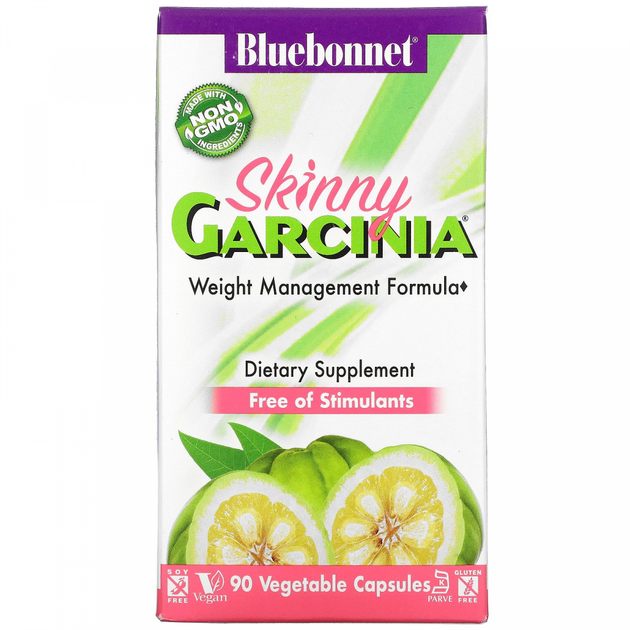 Комплекс для схуднення з гарцинією, Weight Management Formula, Bluebonnet Nutrition, 90 капсул - зображення 1