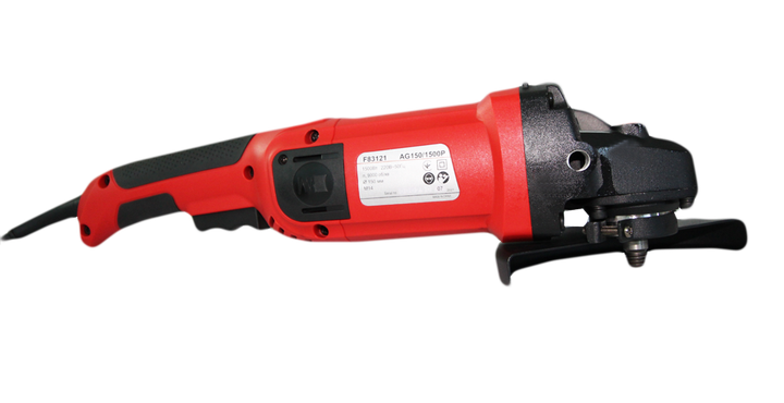 Болгарка GTM AG150/1500P сетевая, 1500 Вт, 150 мм (F83121) - Фото 8 Болгарка GTM AG150/1500P сетевая, 1500 Вт, 150 мм (F83121) - изображение 8
