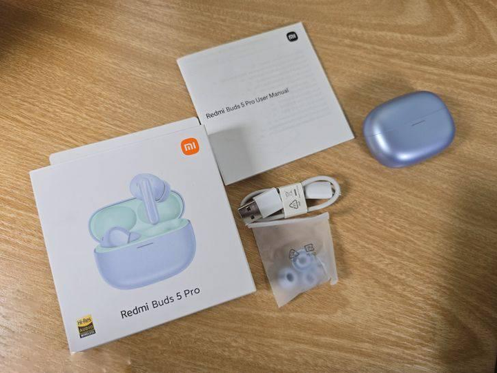 Навушники Xiaomi Redmi Buds 5 Pro (BHR7799GL) Aurora Purple