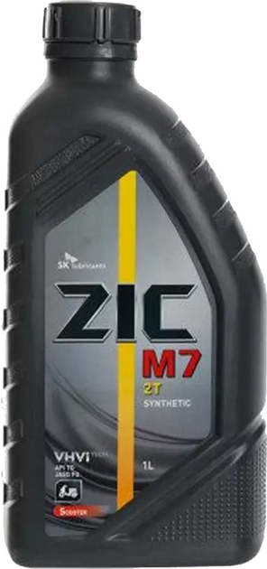 Моторное масло ZIC M7 2T 1 л (137213) – фото, отзывы, характеристики в ...