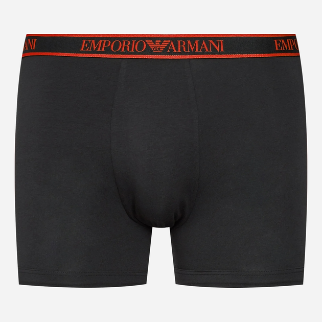 Zestaw majtek męskich typu bokserki bawełnianych Emporio Armani 3F717111473-29821 M 3 szt Czarny (8056787660373) - obraz 5