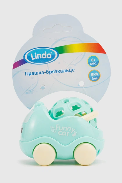 Игрушка-погремушка Lindo Б 335 Зеленый - Фото 4 Игрушка-погремушка Lindo Б 335 Зеленый - изображение 4