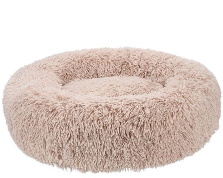 Legowisko dla psów Fluffy Dog Bed M Beige (6972718660026) - obraz 1