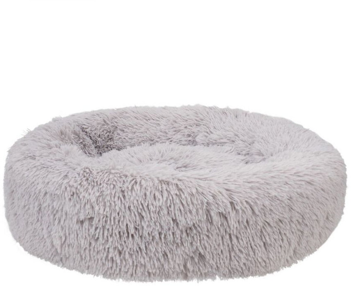 Лежак для собак Fluffy Dog Bed M Light Grey (6972718660118) - зображення 1