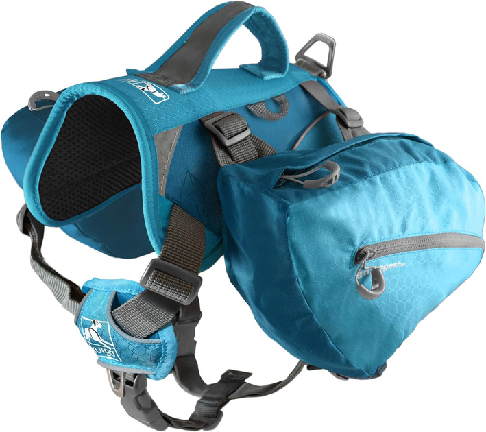 Рюкзак для переноски тварин Kurgo Dog Baxter 13-38 кг Blue (0813146015872) - зображення 1