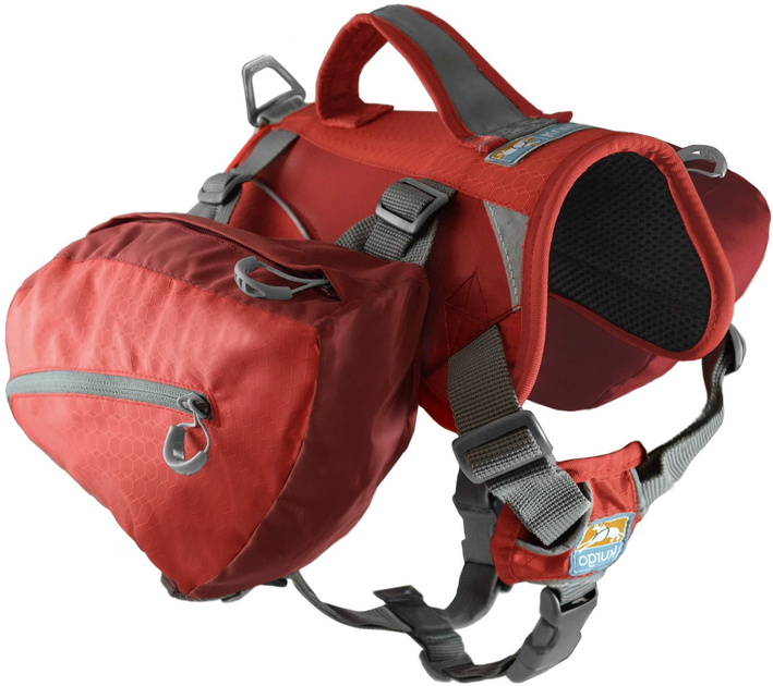 Рюкзак для переноски тварин Kurgo Dog Baxter 13-38 кг Red (0813146015858) - зображення 1