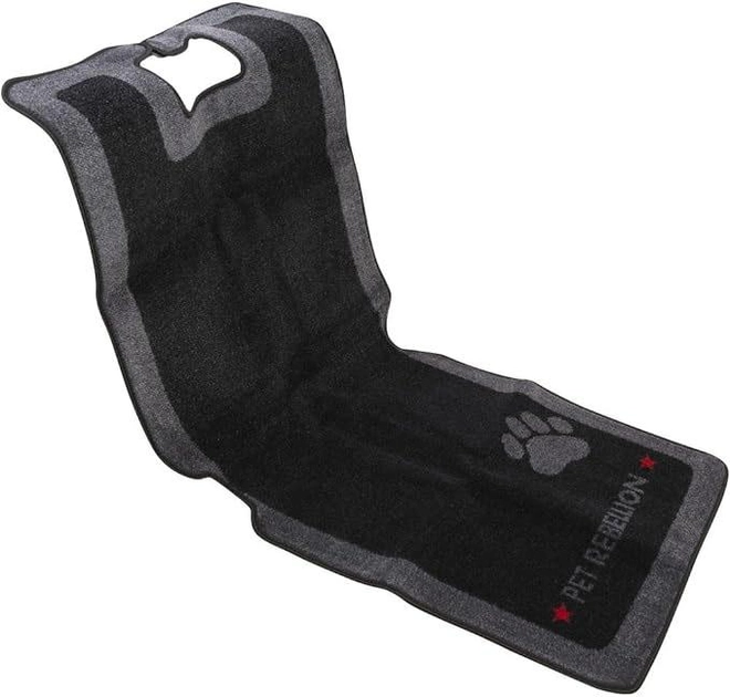 Pokrowiec na fotelik samochodowy dla psów Pet Rebellion Car Seat Carpet Protection Black (8691341571490) - obraz 1