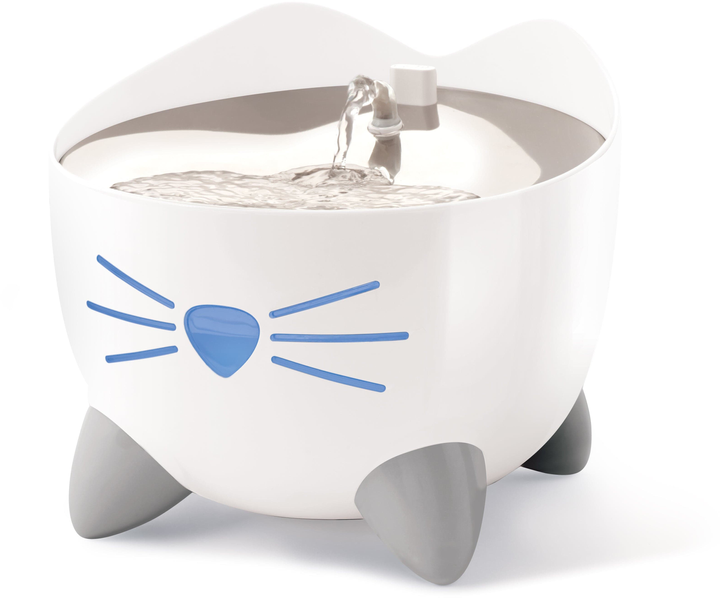 Фонтанчик для котів Catit Pixi Cat Water Fountain 2.5 л White (0022517437155) - зображення 1