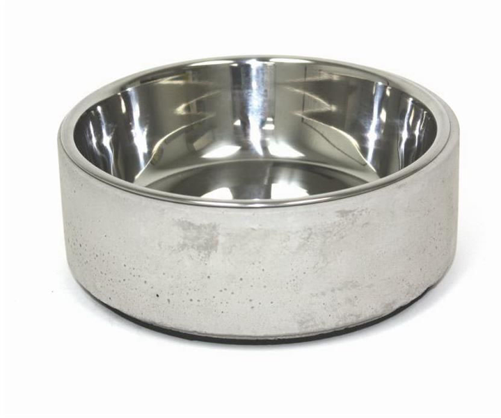 Miska dla psów Be One Breed Concrete Bowl 350 ml Grey (0662578211860) - obraz 1