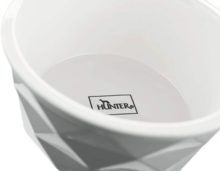 Миска для собак Hunter Bowl Ceramic Eiby 550 мл Grey (4016739686572) - зображення 2
