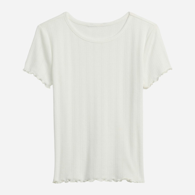 Koszulka młodzieżowa dziewczęca GAP 870417-05 159-165 cm Biała (1200133140171) - obraz 1