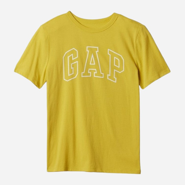 Koszulka młodzieżowa chłopięca GAP 885753-01 152-165 cm Żółta (1200132504417) - obraz 1