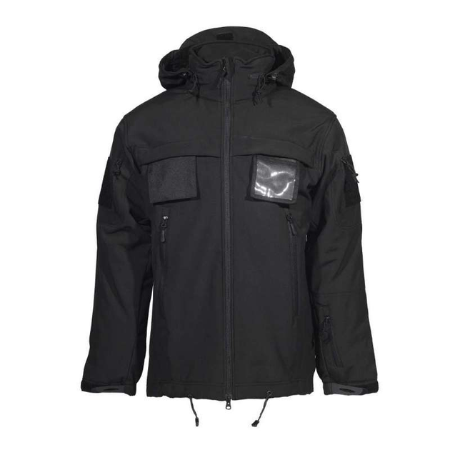 Куртка тактична Soft Shell чорний Pancer Protection (60) - зображення 1