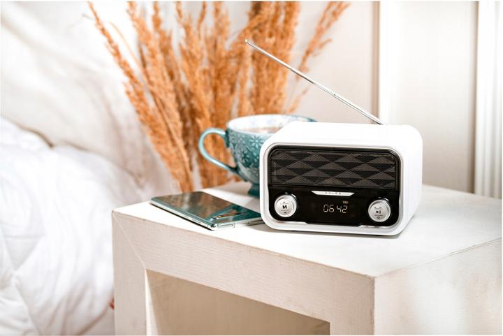 Odbiornik radiowy Adler AD 1185 Black-White (5902934839181) - obraz 6