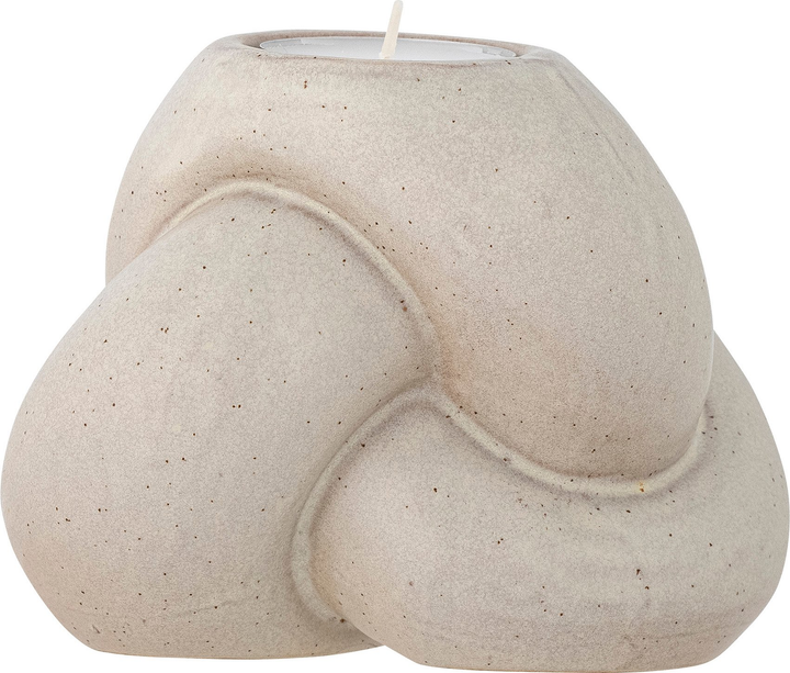 Świecznik Bloomingville Tangle Votive & Candle Holder Nature Stoneware (5711173316427) - obraz 1