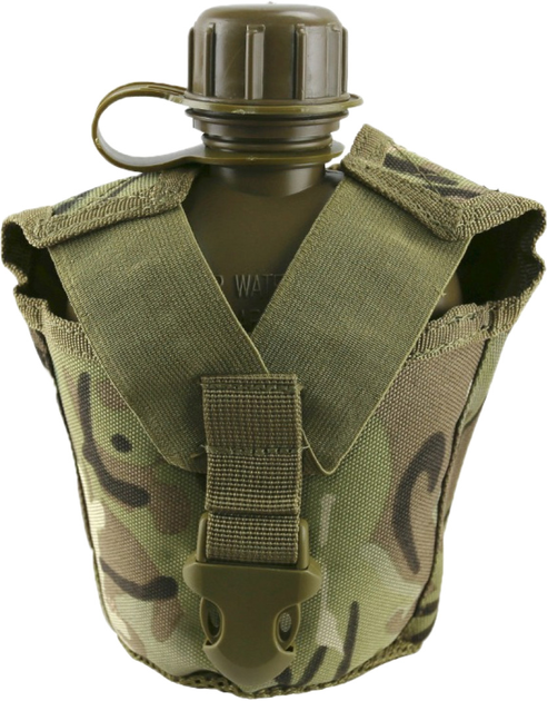 Фляга тактична Kombat UK Tactical Water Bottle 950 мл Мультикам (kb-twbt-btp) - зображення 1