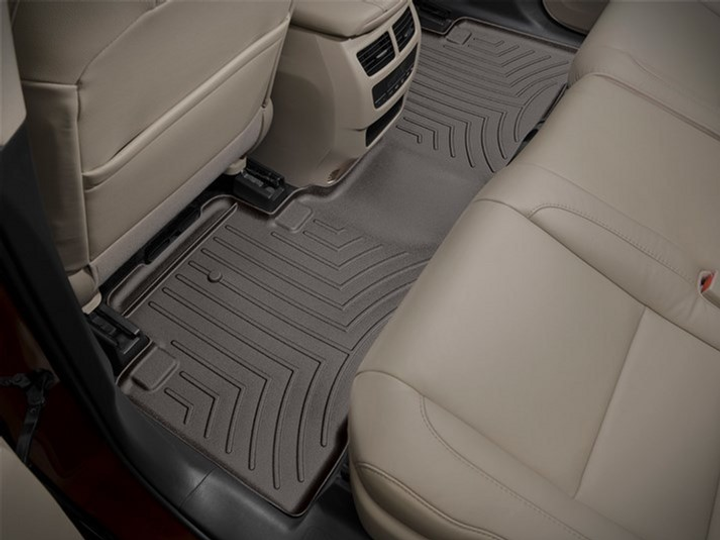 Акція на Килимок автомобільний другий ряд WeatherTech 3D лайнери Acura MDX 2014-2020 Какаовий від Rozetka