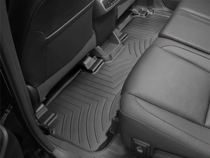 Акція на Килимок автомобільний другий ряд WeatherTech 3D лайнери Toyota Highlander 2014 - 2019 Чорний від Rozetka