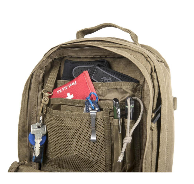 Рюкзак тактичний Helikon-Tex Raccoon Mk2 Backpack Cordura 20Л Olive (PL-RC2-CD-02-20) - изображение 5