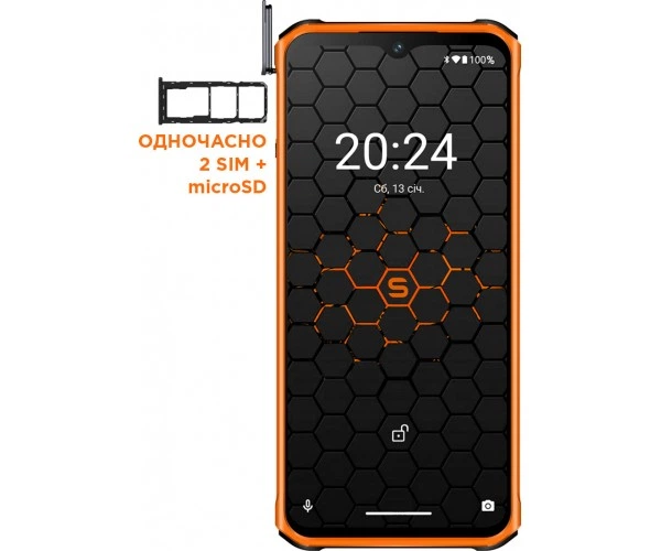 Смартфон Sigma mobile X-treme PQ56 Black-Orange - Фото 2 Смартфон Sigma mobile X-treme PQ56 Black-Orange - изображение 2