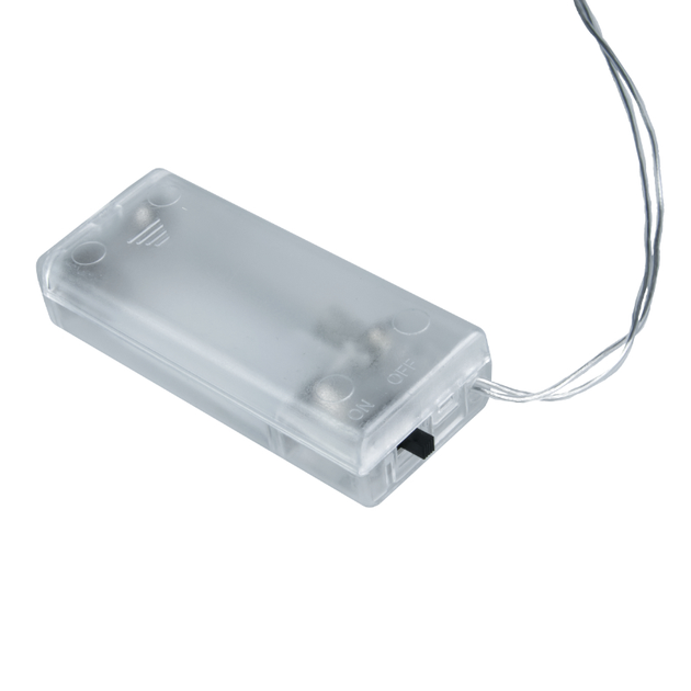 Girlanda LED 12 x bialo-szare kule DPM 1.5 m GR0201 (5906881219522) - obraz 4