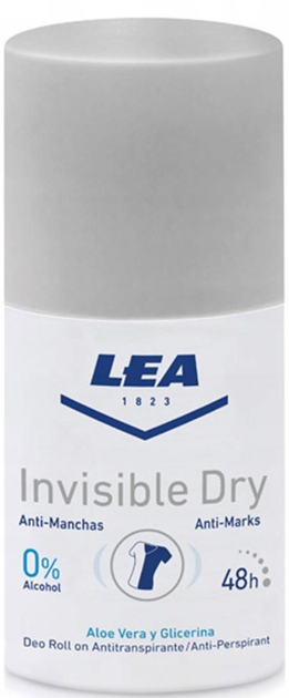 Dezodorant Lea Men Invisible 50 ml (8410737004875) - obraz 1