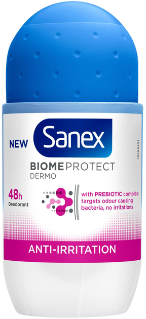 Dezodorant Sanex Biomeprotect Anti Irritacion 50 ml (8718951431874) - obraz 1