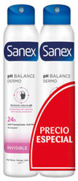 Dezodorant Sanex Invisible 2 x 200 ml (8718951486669) - obraz 1
