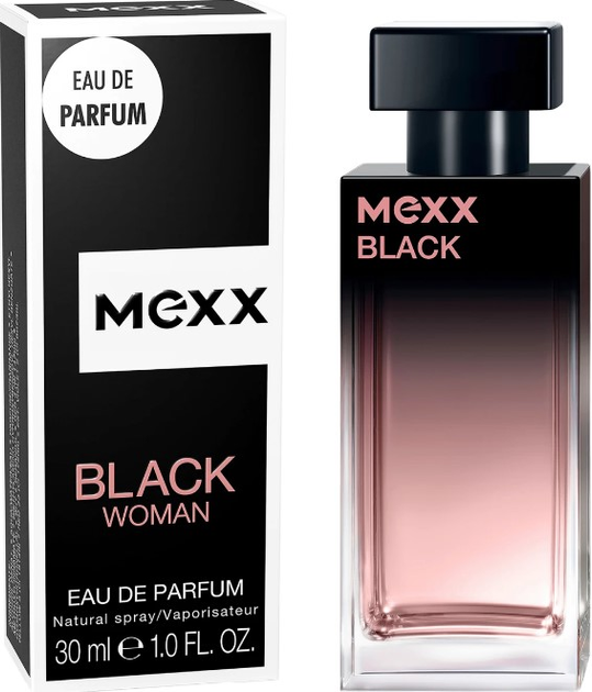 Woda perfumowana damska Mexx Black Woman 30 ml (3614228834742) - obraz 1