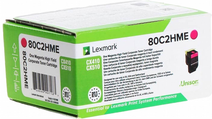 Toner Lexmark CX410/510 High Yield Corporate Magenta (80C2HME) - obraz 1