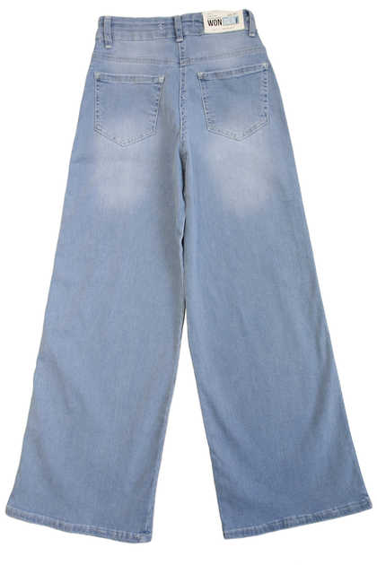 Джинсы A-yugi Jeans 158 см Голубой (2125000838243) - Фото 5 Джинсы A-yugi Jeans 158 см Голубой (2125000838243) - изображение 5