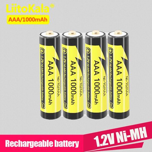 Аккумулятор AAA, LiitoKala Ni-10/AAA, 1.2В, 1000 мАч - изображение 3