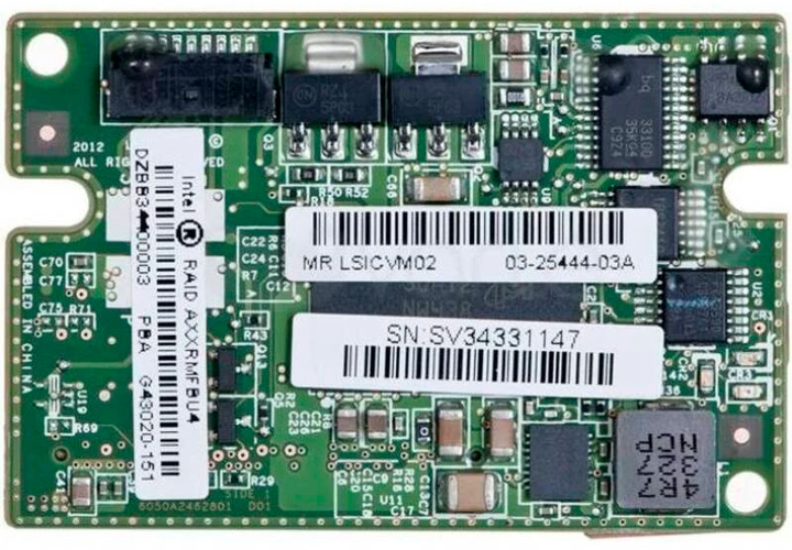 Модуль резервного живлення Intel RAID Maintenance Free Backup (AXXRMFBU4) - зображення 2