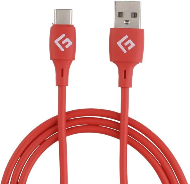 Кабель Floating Grip USB Type-C - USB Type-A 3 м Red (5713474047000) - зображення 1