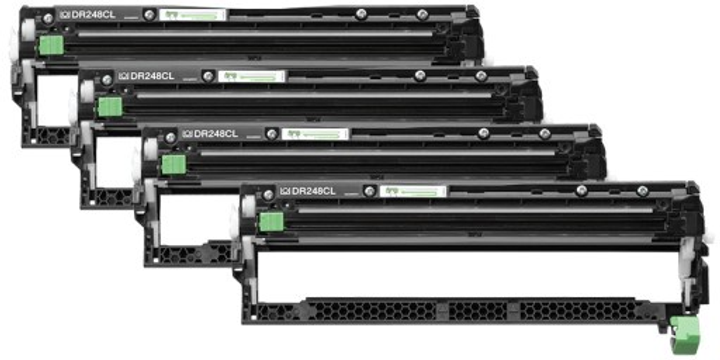 Набір 4 тонерів Brother DR248CL Black, Cyan, Magenta, Yellow 30 000 сторінок (DR248CL) - зображення 3
