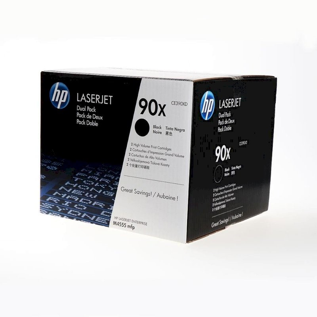 Набір тонерів HP 90X CE390XD Black 2 x 24 000 сторінок (CE390XD) - зображення 2