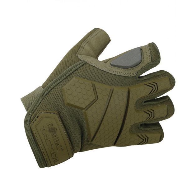 Тактические перчатки Kombat kb-aftg-coy L Койот (5060545657553) - изображение 1