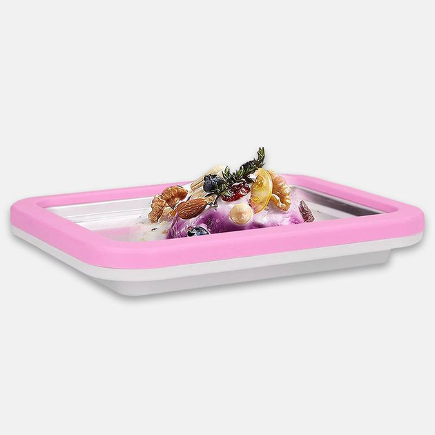 Морожениця Ice Cream Maker Instant з лопатками Pink - зображення 3