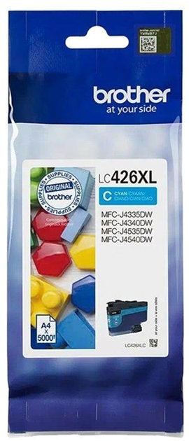 Tusz Brother LC-426XLC Cyan 5000 stron (LC426XLC) - obraz 4