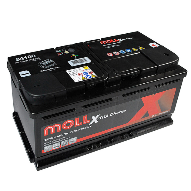 Акумулятор MOLL X-Tra Charge 100Ah 850A R+ (L5) Германия Аккумулятор для авто 850А - изображение 1