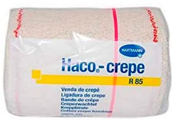 Bandaż elastyczny Hartmann Haco-Crepe Bandage 5 cm x 4 m (4049500977357) - obraz 1