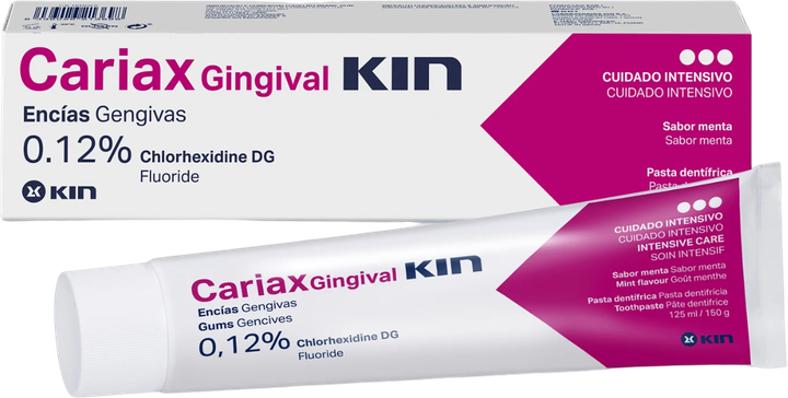 Зубна паста Kin Cariax Gingival 125 мл (8470003057714) - зображення 1