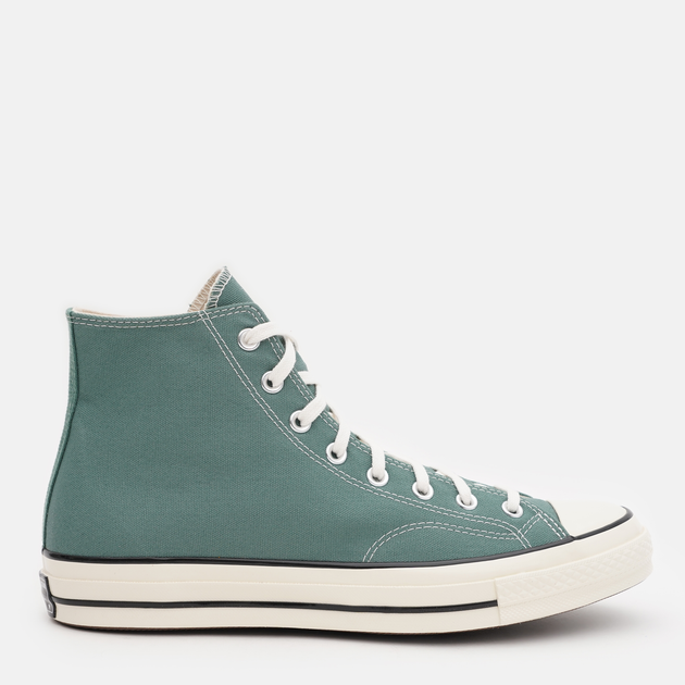 Акція на Чоловічі кеди високі Converse Chuck 70 Hi A06521C-304 41 (7.5US) 26 см Зелені від Rozetka