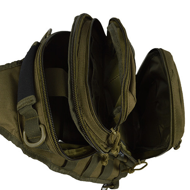 Рюкзак тактический Mil-Tec One Strap Assault 10 Л Олива (14059101) - изображение 2