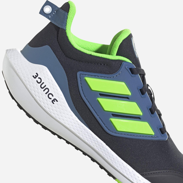 Підліткові кросівки для хлопчика adidas EQ21 Run 2.0 GY4361 37 (4.5UK) Чорні (4065426055481) - зображення 6