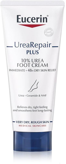 Krem do nóg Eucerin Repair Foot Urea 100 ml (4005800036101) - obraz 1