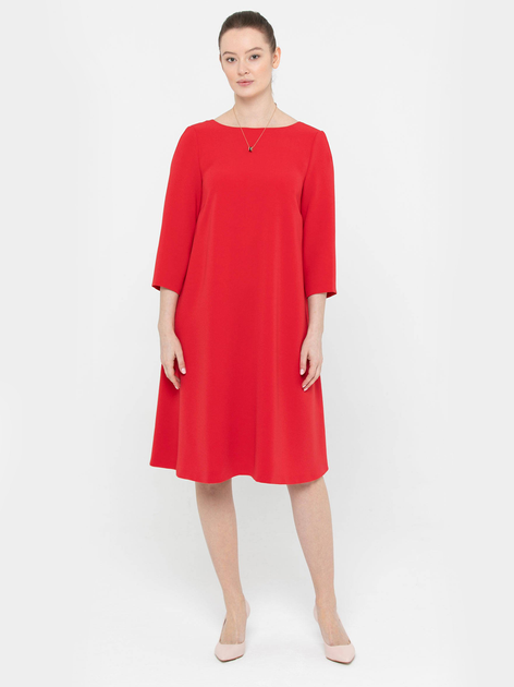 Сукня міді жіноча Deni Cler Milano W-Dw-3486-0T-M7-30-1 38 Червона (3300000774480) - зображення 1