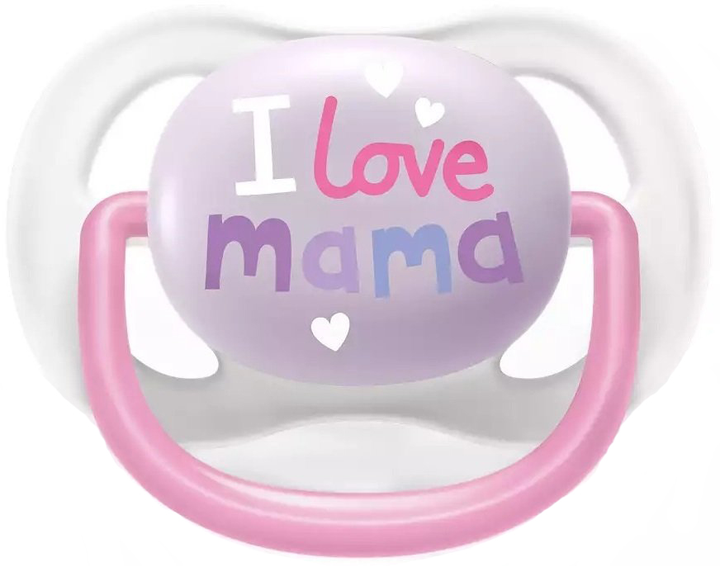 Smoczek Philips Avent Ultra Air 0-6m Happy Girl 2 szt (8710103949213) - obraz 4