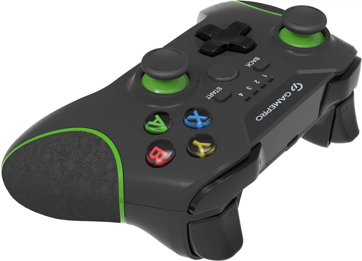 Бездротовий геймпад GamePro MG650B Black-Green - зображення 7