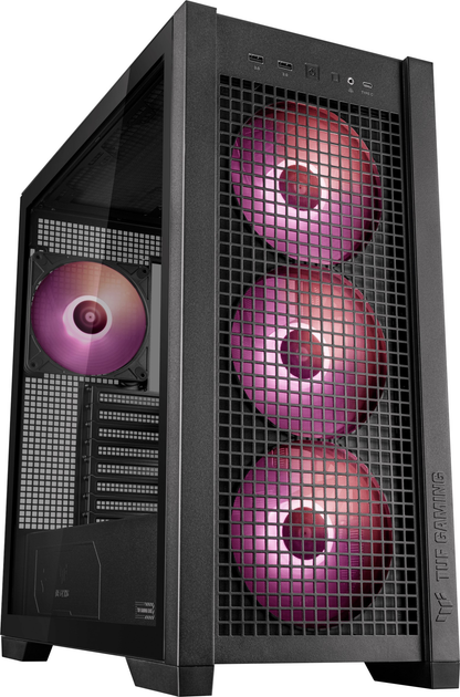 Корпус ASUS TUF GAMING GT302 TG ARGB BLACK - изображение 7